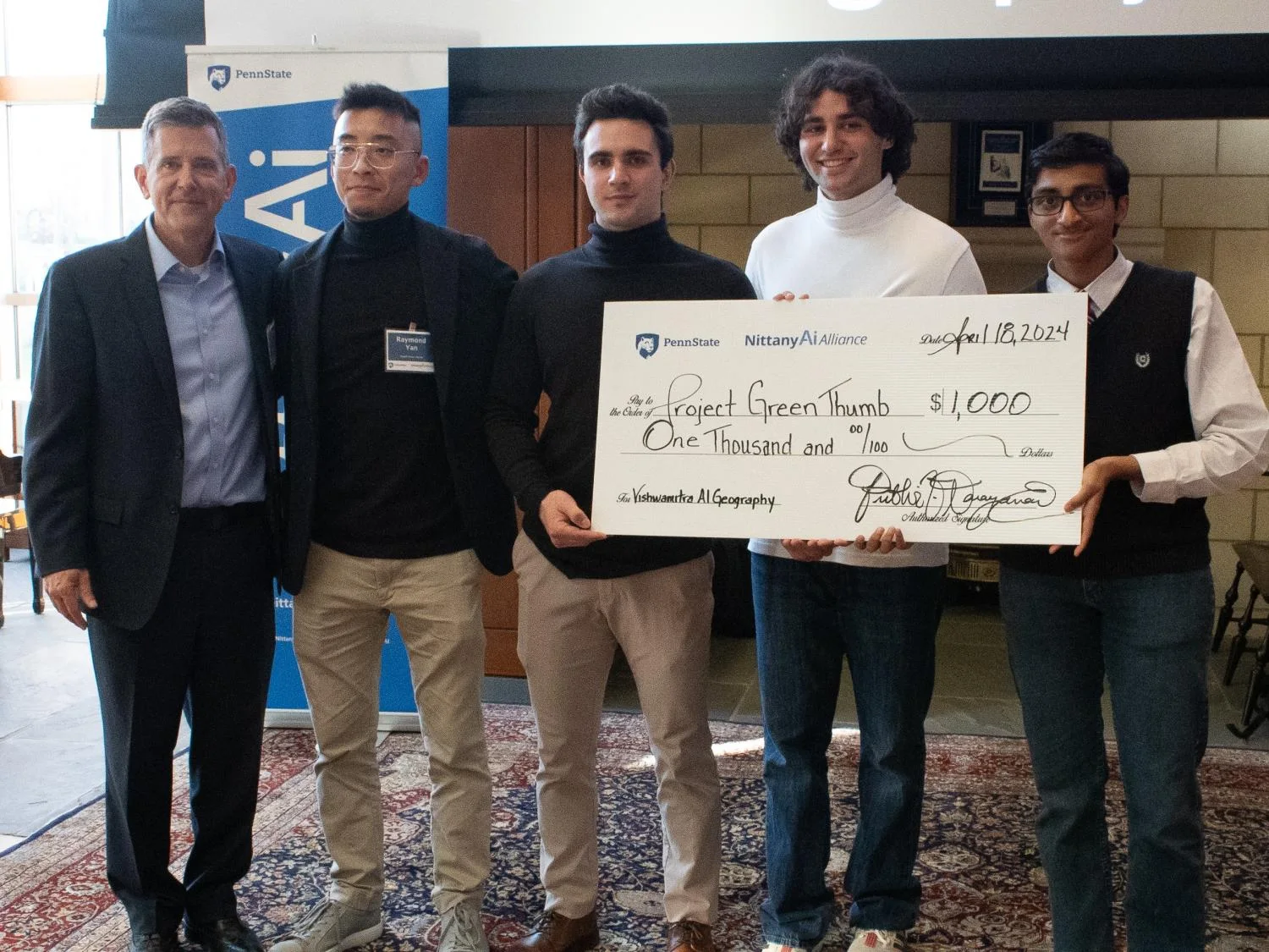Project Green Thumb award