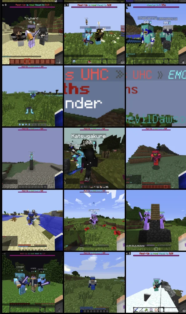 Player moment from Nathan Leo's Minecraft network