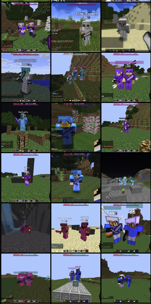 Player moment from Nathan Leo's Minecraft network